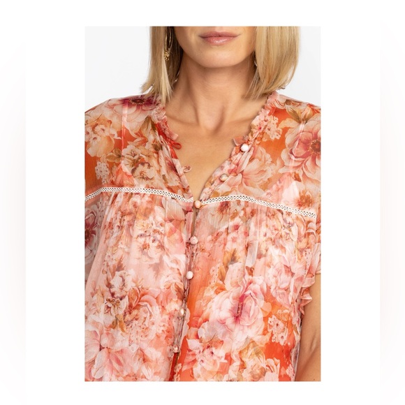 NWT Jonny Was, Yours Truly Silk Blouse XS - Picture 3 of 4